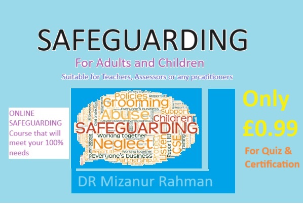 Safeguarding for Adults and Children PAID Online Course